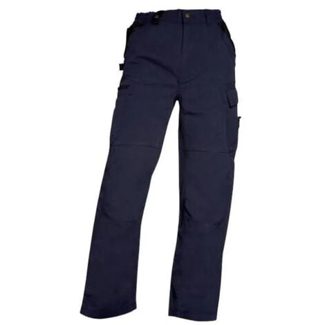Pentalon de travail multi poches bleu marine XXXXL
