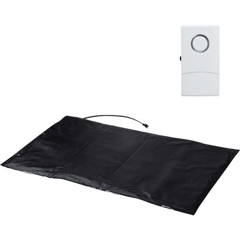 PENTATECH Alarmtrittmatte   Schwarz   95 dB 33620
