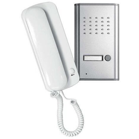 Pentatech DP601 Citofono alluminio completo con funzione vivavoce