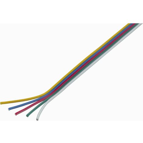 Pentax Kabel 5x0,5mm² Farbe gelb/blau/rot/grün/weiß Länge nach Maß