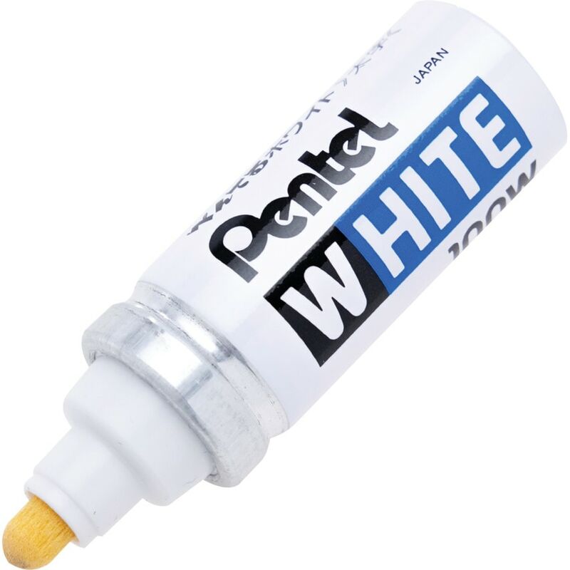 X100W White Pigment Ink Marker - Pentel