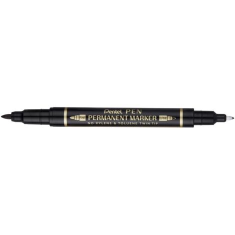 Pentel N75W-AE marcatore permanente Combinata Nero 1 pz