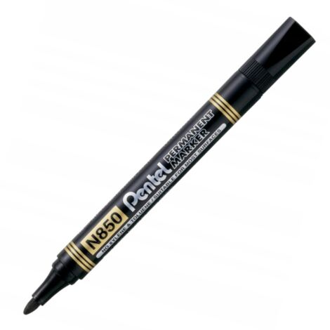 Pentel N850 PENNARELLO PERMANENTE TONDO NERO