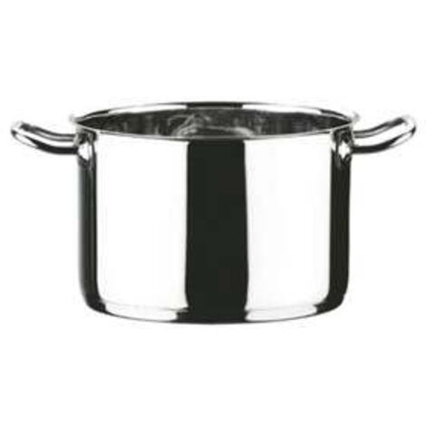 Pentola 2 Manici In Acciaio Inox 18/10 - cm.30