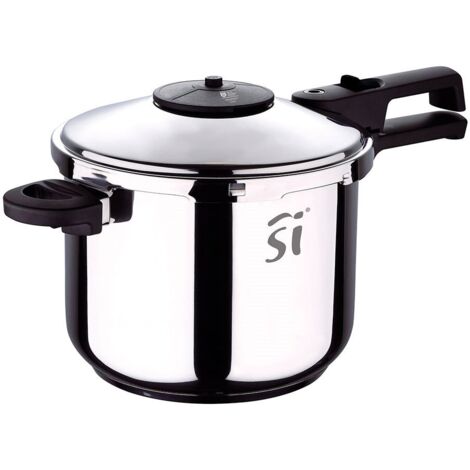 Pentola a pressione 22cm 6l acer. inox crete sg-1523 san ignacio