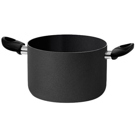 pentola 'black line' ø cm 22x15,5 h - cap.6 lt