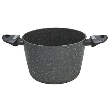 Pentola diamtero 22 cm tognana mythos marble grigio cucina
