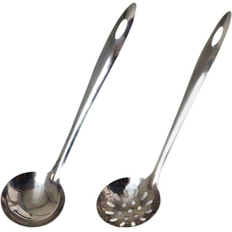 Pentola in acciaio inox 304, pentola per zuppa con divisore (cucchiaio A)