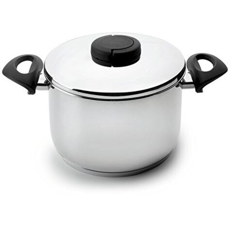 Pentola in acciaio inox da 24 cm + coperchio - 85124 - lacor