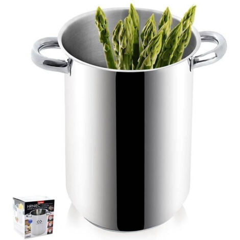 Pentola per asparagi e pasta in acciaio 14 cm, 3,2 l