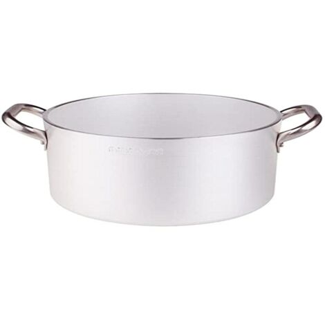 Pentole Agnelli ALMR110418 Casseruola Cilindrica Alta Radiante, Argento, 18 cm, 1 Pezzo