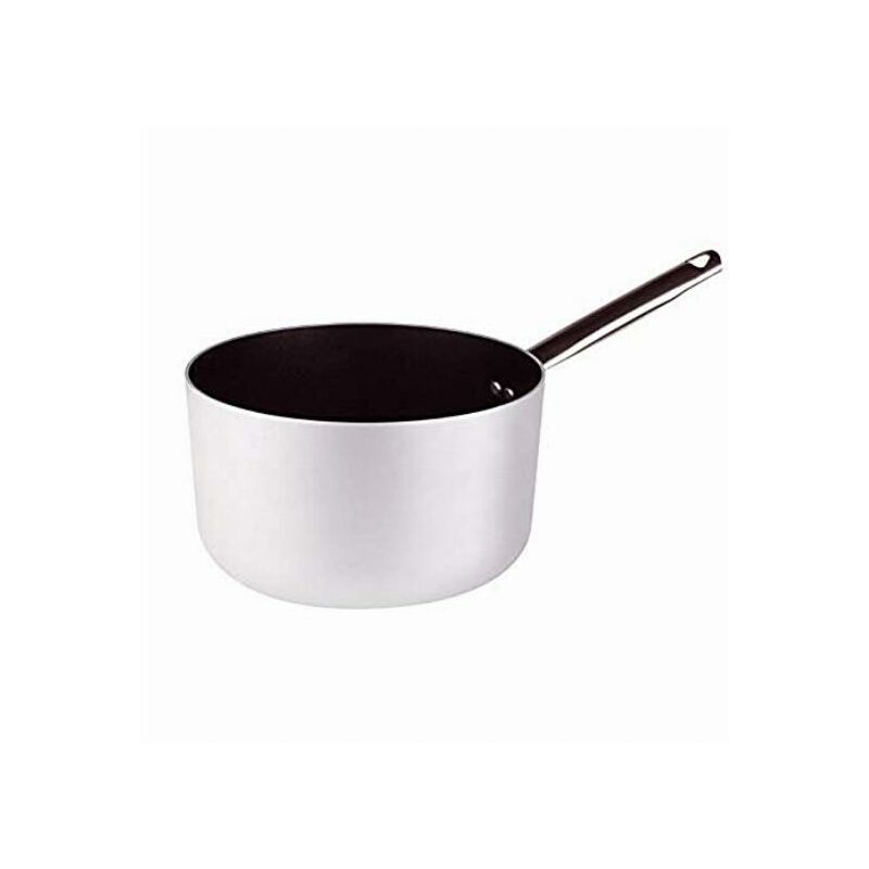 ALSA105S20 Casseruola Alta con Manico, Alluminio