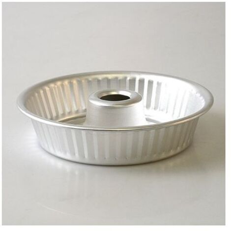 Pentole Agnelli COAL43TU24 Agnelli Family Cooking Rame e Pasticceria Ciambella Alluminio, Spessore 0.6 cm, 24 cm