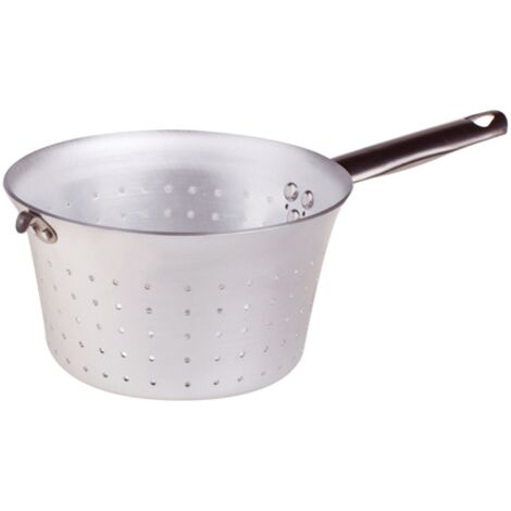 Pentole Agnelli colapasta scaldapasta conico alluminio 1 manico inox ø 26 cm