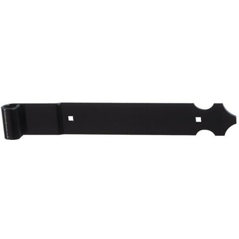 Penture Aluminium Feston Cambree 39x4 - Lg 270 - Noir