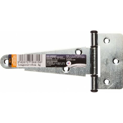 Penture Anglaise Acier Zingué Axe Composite 15