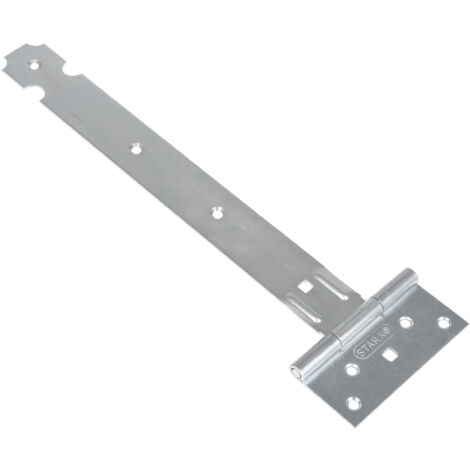 Penture anglaise légère en bleu galvanisé 300 mm