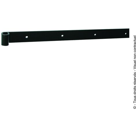 Penture bout droit 40x5 diamètre 14  L (mm) : 1000