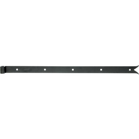 Penture de porte DRT QC noire 700mm Ø14mm en acier zingué – Finition soignée – 306182