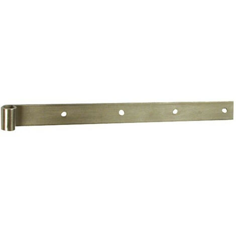 Penture Droite Bout Carre - 35x4 - ø14 - Lg700 - Inox