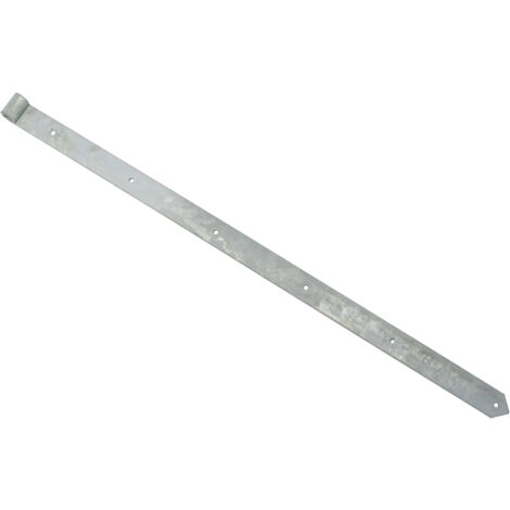 Penture droite galvanisée avec pointe 100 cm