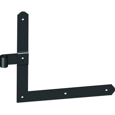 Penture équerre bout festonné - Torbel - 300 x 300 mm