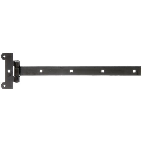 Penture Festonnée Noire 400mm Esthétique Rustique Et Robustesse - Alberts