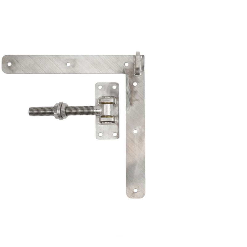 Wovar - Mètre Ajustable 30 cm Acier inoxydable avec équerre Droite -