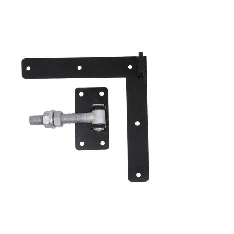 Wovar - Levier de pouce ajustable 30 cm Noir avec équerre Droite - Par