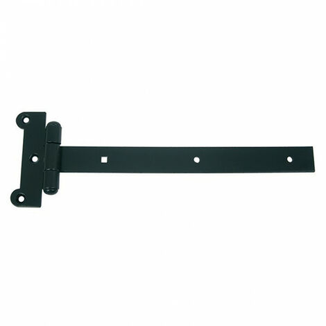 Penture sur té bout carré acier noir - plusieurs modèles disponibles