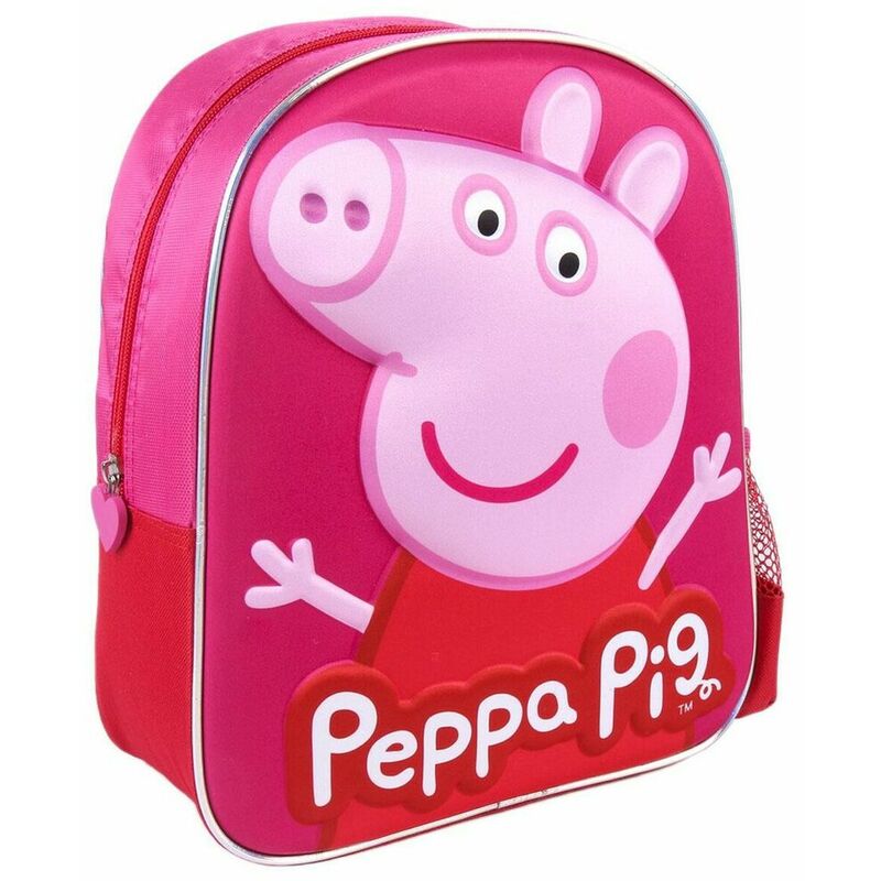 

Mochila Escolar Rosa (25 x 31 x 10 cm) - Peppa Pig