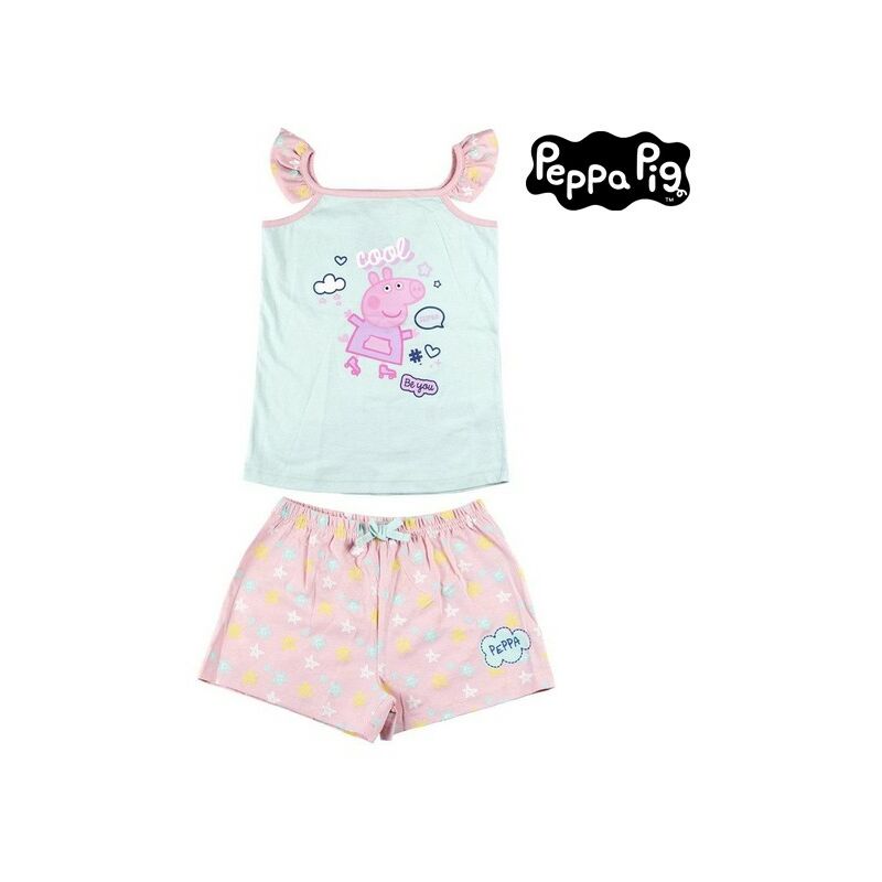 

Pijama Infantil Rosa - Peppa Pig