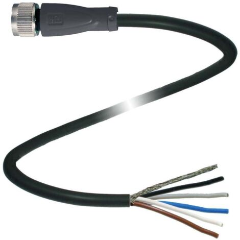 Pepperl+Fuchs 240004-100028 Connecteur confectionné pour capteurs/actionneurs 5 m Nombre de pôles: 5 1 pc(s)