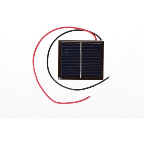 Pequeña célula solar (0.5 V / 400 mA) para panel solar