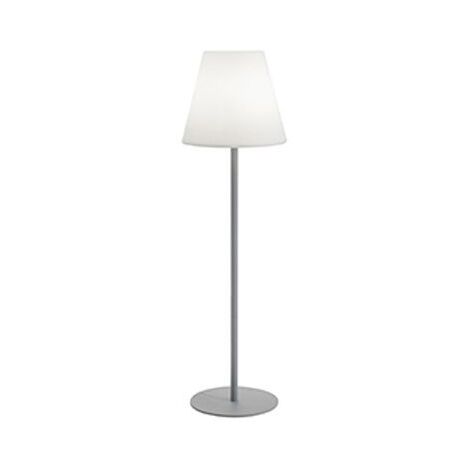 Pequeña lámpara de pie E27 lounge line aluminio