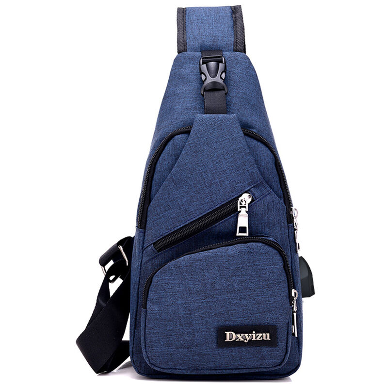 

Pequeno bolso de multiples funciones Un Velo portatil de viaje Deportes y Naturaleza De Transporte Con Usb Azul