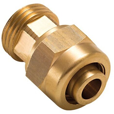 Per à compression  raccord droit ø12 - m 3/8 lien 1 pièce