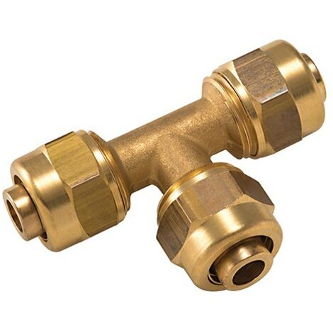 Per à compression  té égal ø12 lien 1 pièce