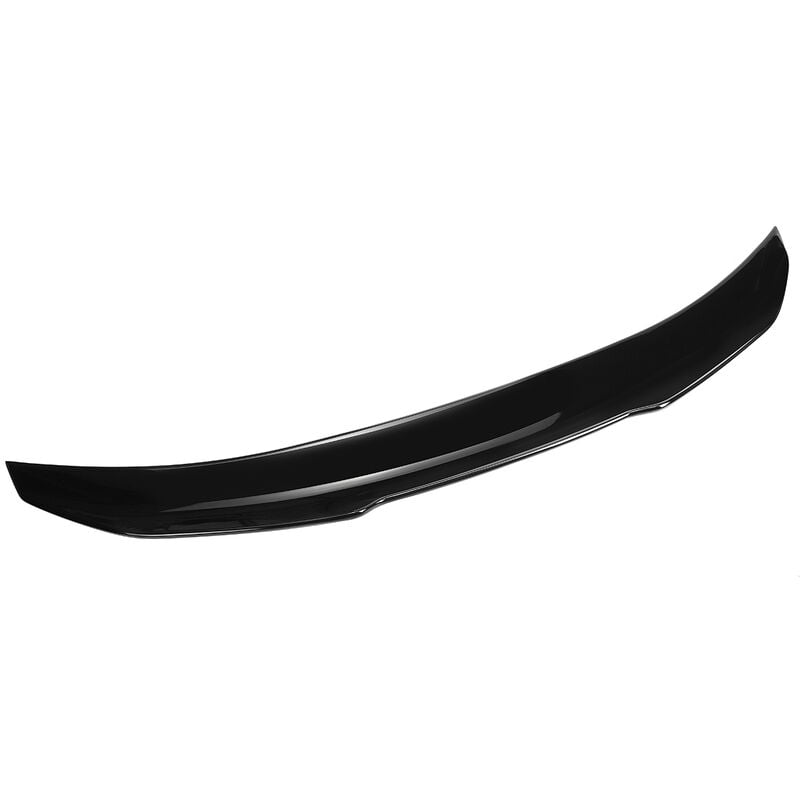 Image of Per bmw F82 M4 2015-2020 psm Style Gloss Black Rear Trunk Spoiler Lip ZebraA