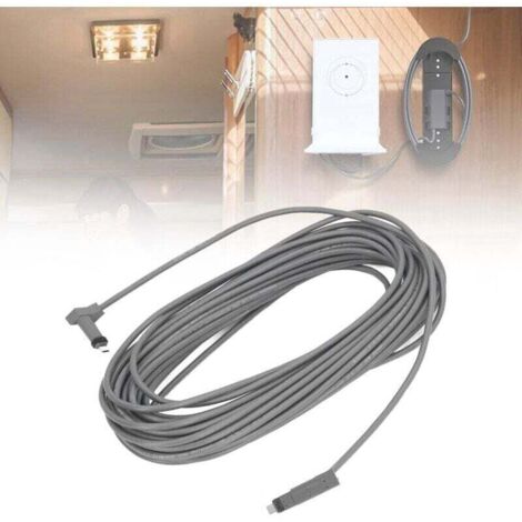 Per cavo Starlink Sostituzione professionale per cavo di prolunga Starlink Kit clip per cavo Starlink per cavo satellitare rettangolare Cavo Starlink V2 da 75 piedi