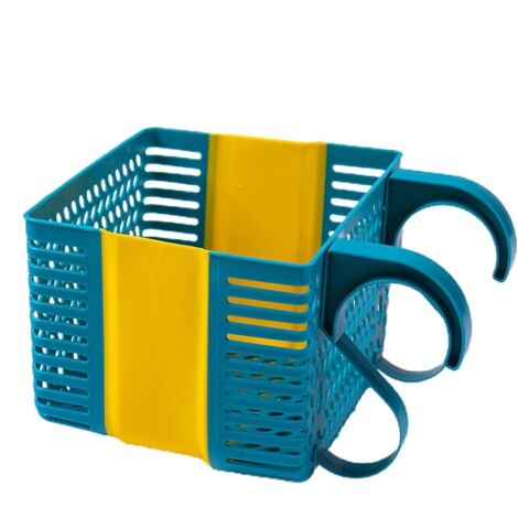 Per cestello portaoggetti a bordo piscina, cestini per piscina fuori terra  Cestino portaoggetti per piscina espandibile ispessente, accessori per piscina fuori terra di grande capacità