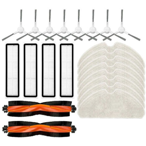 Per F9 Pro ricambi accessori spazzola laterale principale filtro HEPA panno mop