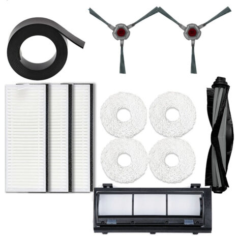 Per mop autopulente robot ricambio spazzole laterali spazzola principale filtro contenitore polvere mop tampone pulizia