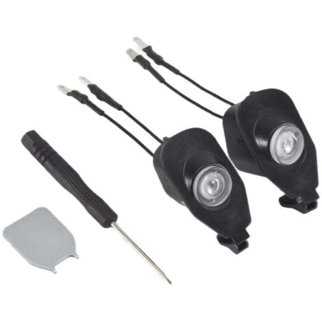 Per pannello laterale a LED 2013-2022, specchietto retrovisore laser, luci di cortesia con logo di benvenuto