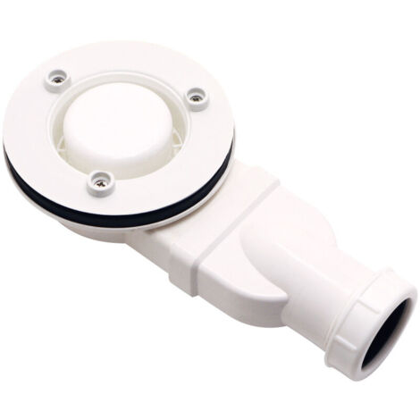 MIMIY Per piatto doccia Piatto doccia extrapiatto mod. Accessori per scarico piatto per lavandino con doccia in plastica ABS antiodore. bianco