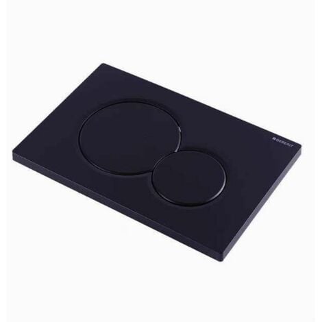 SJQKA Per placca di comando Geberit Sigma 01 - nero opaco