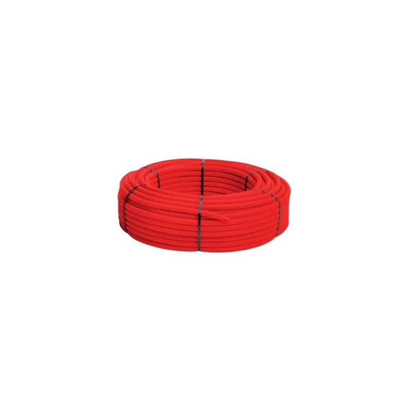 Vorbeschichtetes PER-Rohr rot Ø12 - 100m Krone