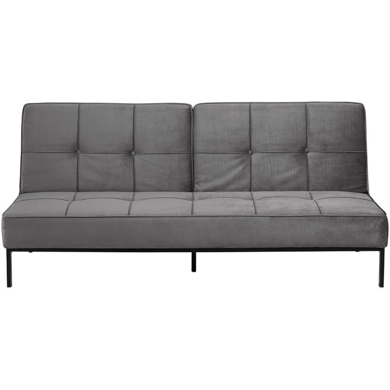 Ebuy24 Per Schlafsofa Dunkelgrau.