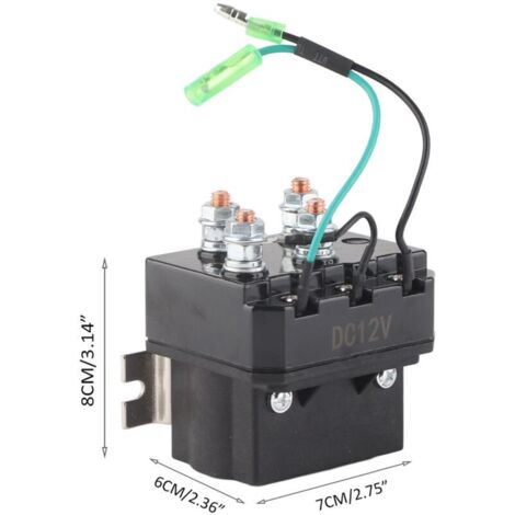 Per verricelli da 1500 a 5000 libbre, relè solenoide contattore per verricello ATV UTV.