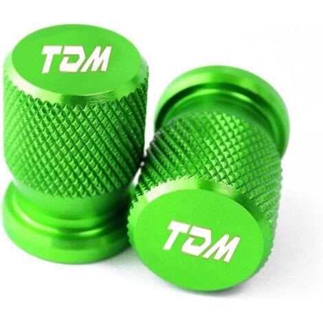 Per Yamaha TDM850 900 850 Tappo di copertura della porta dell'aria della valvola della gomma in alluminio CNC per tutti gli anni